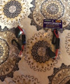 Kwik Tek Whistle with Lanyard, Red / Black 3 81PJRO5Dk L