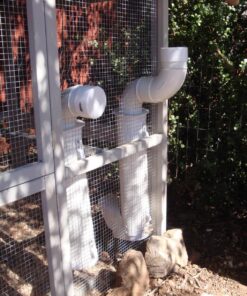 Royal Rooster Chicken Feeder and Waterer Set - Includes 1 Gallon Waterer with 2 Cups and 7lb Feeder for Chickens - Chicken Coop Accessories with Hanging Chicken Poultry Feeder and Chicken Waterer Kit 2-Cup Waterer 47 81PJSkeDTqL