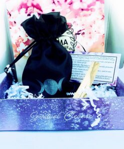 White Sage Smudge Spray - Negative Energy Cleansing and Spirit Spray - Energy Detox with White Sage, Holy Basil, Moon Water and Crystals 16 81PK4MljtUL