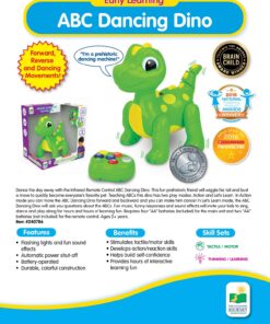 The Learning Journey Early Learning - Remote Control ABC Dancing Dino - Toddler Toys & Gifts for Boys & Girls Ages 2+ years and Up - Award Winning Toys 16 81PL ixIMQL 2
