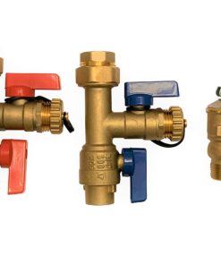 Libra Supply 3/4 inch Sweat Tankless Water Heater Isolation Valve Kit with Pressure Relief Valve, FNPT x Sweat, 3/4'' Service Valve Kit for Rheem, Rinnai, Ecosmart Navien Noritz Takagi Bosch Sweat x FNPT 18 81PLJk1B9TL