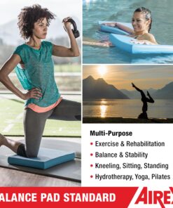 AIREX Balance Pad – Stability Trainer for Balance, Stretching, Physical Therapy, Exercise, Mobility, Rehabilitation and Core Training Non-Slip Closed Cell Foam Premium Balance Pad Blue Standard 12 81PM1ezuFOL