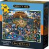 Dowdle Folk Art Puzzles - Noah's Ark Puzzle, 500 Pieces