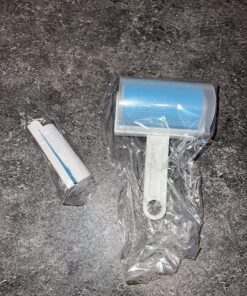 iLifeTech Reusable Sticky Picker Set Cleaner Lint Roller Pet Hair Remover Brush, Blue 4" Medium Set 51 81PNVPoxdjL