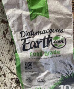 DiatomaceousEarth 10 LBS FOOD GRADE Diatomaceous Earth - 100% Organic All Natural Diamateous Powder - Diametaceous for humans is Safe Around Children. 50 81PNVUfK5L