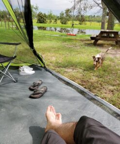 Coleman Evanston Screened Camping Tent, 6/8 Person Weatherproof Tent with Roomy Interior Includes Rainfly, Carry Bag, Easy Setup and Screened-In Porch 8-person Dome Tent 59 81PO6m3cIOL