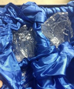 Amlong Crystal Lead-Free Double Old Fashioned Crystal Whiskey Glass - Classic Stylish Design – Perfect for Scotch, Bourbon, Cognac and Cocktail Glasses, 9 oz., Set of 4 With Gift Box Classic - 9 Ounce 27 81POgUGjV2L