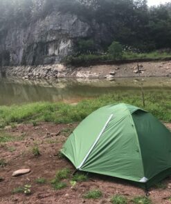 Clostnature Lightweight Backpacking Tent - 3 Season Ultralight Waterproof Camping Tent, Large Size Easy Setup Tent for Family, Outdoor, Hiking and Mountaineering Green 2 Person 47 81PP0ScgxkL