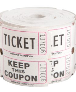 Unique Double Ticket Roll | 2" x 2" | Assorted Colors | 500 Pcs Party Supply, 2", Multicolor 13 81PQzX7BDwL