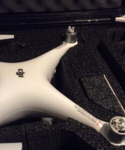 Case Club Pre-Cut Waterproof Drone Case with Wheels, Extension Handle & 2 Moisture Absorbing Silica Gel - Fits DJI Phantom 4 (Propellers On) 45 81PRIBbysRL