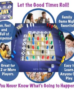 Jinx - Fast and Fun Game of Chance Where The Luck of The Dice Determines Your Fate - Game Night Fun for Family & Adults 8 81PRy6Ca54L