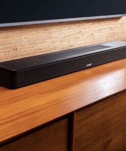 Bose Smart Soundbar 600 with Dolby Atmos, Bluetooth Wireless Sound Bar for TV with Build-In Microphone and Alexa Voice Control, Black 33 81PTx1d7EkL