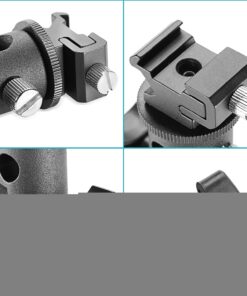 Neewer Universal E-Type Camera Flash Speedlite Mount Light Stand Bracket Umbrella Shoe Holder Compatible with Nikon Pentax Olympus and other Flashes with Standard Shoe Mount 26 81PUlMf2YsL