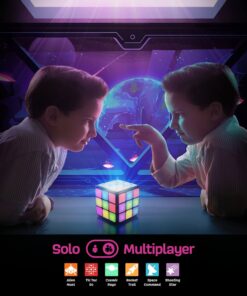 Rechargeable Game Activity Cube - 9 Fun Brain & Memory Games - Cool Toys for Boys and Girls - Christmas/Birthday Gifts for Ages 6-12+ Year Old Kids Tweens & Teens - Best Boy & Girl Toy Gift Ideas 38 81PX2G43uzL