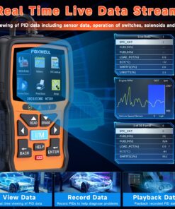 FOXWELL NT301 + 2 in 1 NT301 Plus Battery Tester Code Reader Scan Tool OBD2 Scanner Live Data Mechanic OBDII DiagnosticTool for Check Engine Light 17 81PXubFmhL