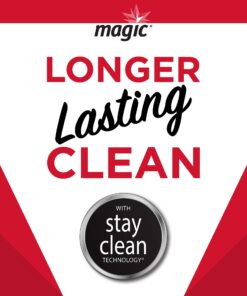 Magic Stainless Steel Cleaner Aerosol - 17 Ounce (6 Pack) - Removes Fingerprints Residue Water Marks and Grease from Appliances - Refrigerator Dishwasher Oven Grill 17 81PYl0ZafL