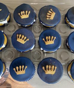 Satin Ice Navy Fondant, Vanilla, 2 Pounds 2 Pound (Pack of 1) 24 81PZzH3 aDL