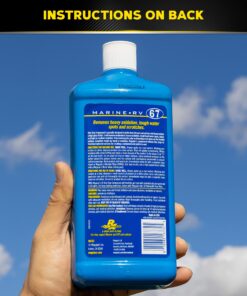 Meguiar's M6732 Marine/RV One Step Compound - Marine and RV Restorer That Removes Heavy Oxidation and Scratches While Restoring Gloss - 32 Oz One-Step Compound (32 Oz) 36 81PbquBd5HL