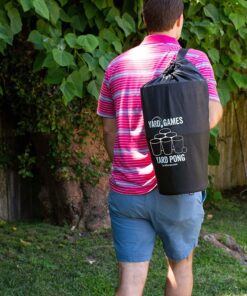 Yard Games Giant Yard Pong with Durable Buckets and Balls Including High Strength Carrying Case 1 Pack 13 81PbzFhqCyL