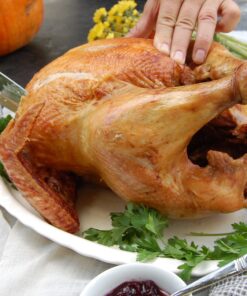 Bayou Classic 0835 Complete Poultry Rack Set Includes Perforated Aluminum Rack Lift Hook 2-oz Seasoning Injector 12-in Fry Thermometer and 3 Detachable Skewers 12 81Pe89t4sWL