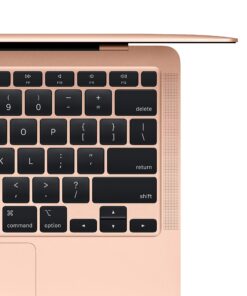 Apple 2020 MacBook Air Laptop M1 Chip, 13” Retina Display, 8GB RAM, 256GB SSD Storage, Backlit Keyboard, FaceTime HD Camera, Touch ID. Works with iPhone/iPad; Gold Without AppleCare+ 37 81PeNcC5W4L