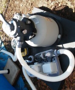 Intex Krystal Clear Sand Filter Pump for Above Ground Pools, 12-inch, 110-120V with GFCI 12 in Pump only 61 81PfD2965QL