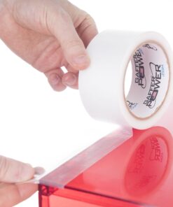 Gaffer Power Transparent Duct Tape | Ultra High Performance Weather Resistant Tape for Repairs, Patching, Sealing, Mounting | Residential, Commercial & Industrial Uses 2 Inch x 20 Yards 22 81PgyGpT0fL 1