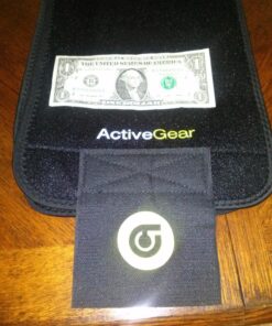 ActiveGear Waist Trimmer Belt Slim Body Sweat Wrap for Stomach and Back Lumbar Support Yellow Large 43 81Ph1SIxurL