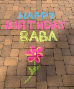 Crayola; Washable Neon Sidewalk Paint; Outdoor Art Tools; 3 Neon Paint Colors, Paint Brush, Roller and 3 Sidewalk Chalk Sticks 20 81PhF2jSKDL