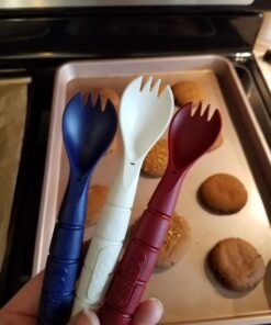 KA-BAR 9909USA, All-American Spork & Knife, Package of 3 5 81Pk6IMs50L