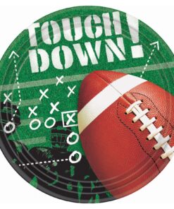 Football Frenzy 7 Dessert Plates 50ct by Unknown