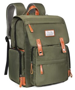 Diaper Bag Backpack Frank Mully Large Multifunction Travel Baby Bag for Mom Dad Army Green 13 81PlsKCPf L
