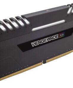 CORSAIR VENGEANCE RGB 32GB (4x8GB) DDR4 3000MHz C15 Desktop Memory - Black RGB - Black 32GB (4x8GB) 33 81Pm5rAtqL