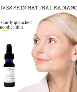 Bella Virtu Organics, Nourishing Eye Serum, for Dark Circles and Puffiness, USDA Organic ingredients, with Rosehip Oil, Eye bag reducer, Aging, Wrinkle, Fine lines, Crows feet (0.5oz/15ml) 14 81PnNZIi vS