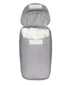 OXO Tot On-The-Go Wipes Dispenser with Diaper Pouch, Gray 27 81Po1lyt5lL