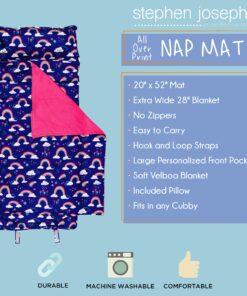 Stephen Joseph All Over Print Nap Mat, Blue Shark, OS 11 81PpG5rTQxL