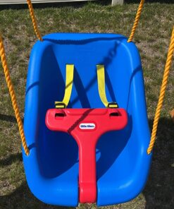 Little Tikes Snug 'n Secure Blue Swing with Adjustable Straps, 2-in-1 for Baby and Toddlers Ages 9 Months - 4 Years 21 81Ppwq3nlYL