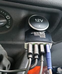 LMAV Car Charger Adapter, 4 Ports Multi USB Car Charger, QC 3.0 Fast Car Phone Charger Compatible with iPhone 14 13 12 11 Pro Max iPad Pro, Samsung Galaxy S22 Note 20.Black Black 21 81PpyPNGc6L