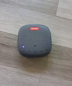 AIRHUG Bluetooth Speakerphone,Conference Speaker with Microphone,6 metes HD Voice Pick Up,Advanced Noise Reduction Algorithm,USB-C Plug & Play,Compatible with Zoom,MS Team,Skype 36 81PrFDLqCgL