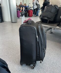 Travelpro Maxlite 5 Softside Expandable Luggage with 4 Spinner Wheels, Lightweight Suitcase, Men and Women, Black, Carry-On 21-Inch 52 81PrTSfAu1L