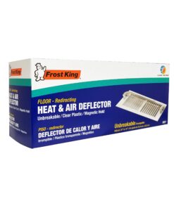 Frost King Unbreakable Heat and Air Deflector, Clear Plastic, 2 3/4” Tall, Width Adjustable 10” to 14” Unbreakable, expands 10" to 14" 30 81Psno8WyDL