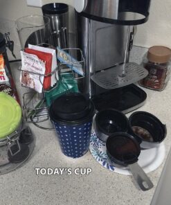 Hamilton Beach The Scoop Single Serve Coffee Maker & Fast Grounds Brewer, Brews in Minutes, 8-14oz. Cups, Stainless Steel 49 81Psv 0Jj8L