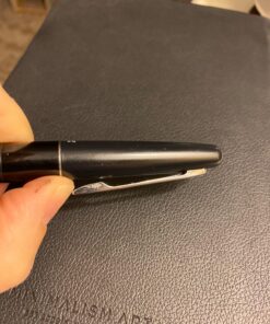 PILOT Metropolitan Collection Fountain Pen, Black Barrel, Classic Design, Fine Nib, Black Ink (91111) 25 81PtpxLK0LL