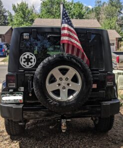 American Flag 2x3-100% Made In USA using Tough, Long Lasting Nylon Built for Outdoor Use, Featuring Embroidered Stars and Sewn Stripes plus Superior Quadruple Stitching on Fly End 2 by 3 Foot 24 81PuEKcF67L