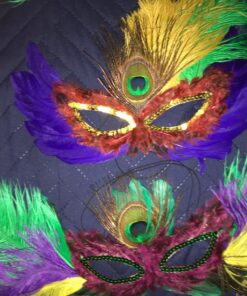 Rhode Island Novelty Mardi Gras Feather Masks 50 Piece Assortment 36 81PuTUv5r4L