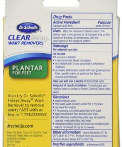 Dr. Scholl's Clear Away Wart Remover Plantar 24 ea 6 81PvjQg8rhL