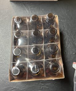 Vivaplex 12, Amber, 1 oz Glass Bottles, with Black Fine Mist Sprayers 20 81PwPxlRwvL