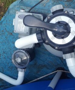 Intex Krystal Clear Sand Filter Pump for Above Ground Pools, 12-inch, 110-120V with GFCI 12 in Pump only 59 81PxG5hR0uL