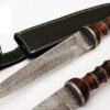 GladiatorsGuild 2607 Custom Handmade Damascus Steel Roman Gladius Sword Dagger Knife Short Sword Red Wood Handle (Replica) 19 81Py3WmI8L