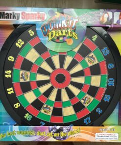 Doinkit Darts - Magnetic Dart Board - 3 Premium Designs - Kid Safe Durable Doinkit Magnetic Darts - Fun Indoor Wall Game for Boys and Girls or Adult Game Room Original Dartboard 26 81Py88xWlqL